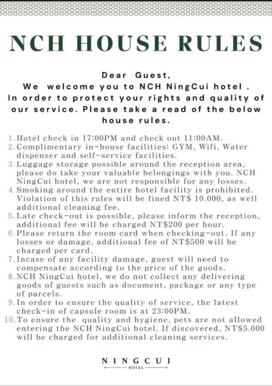 P Inn Tainan Eksteriør billede